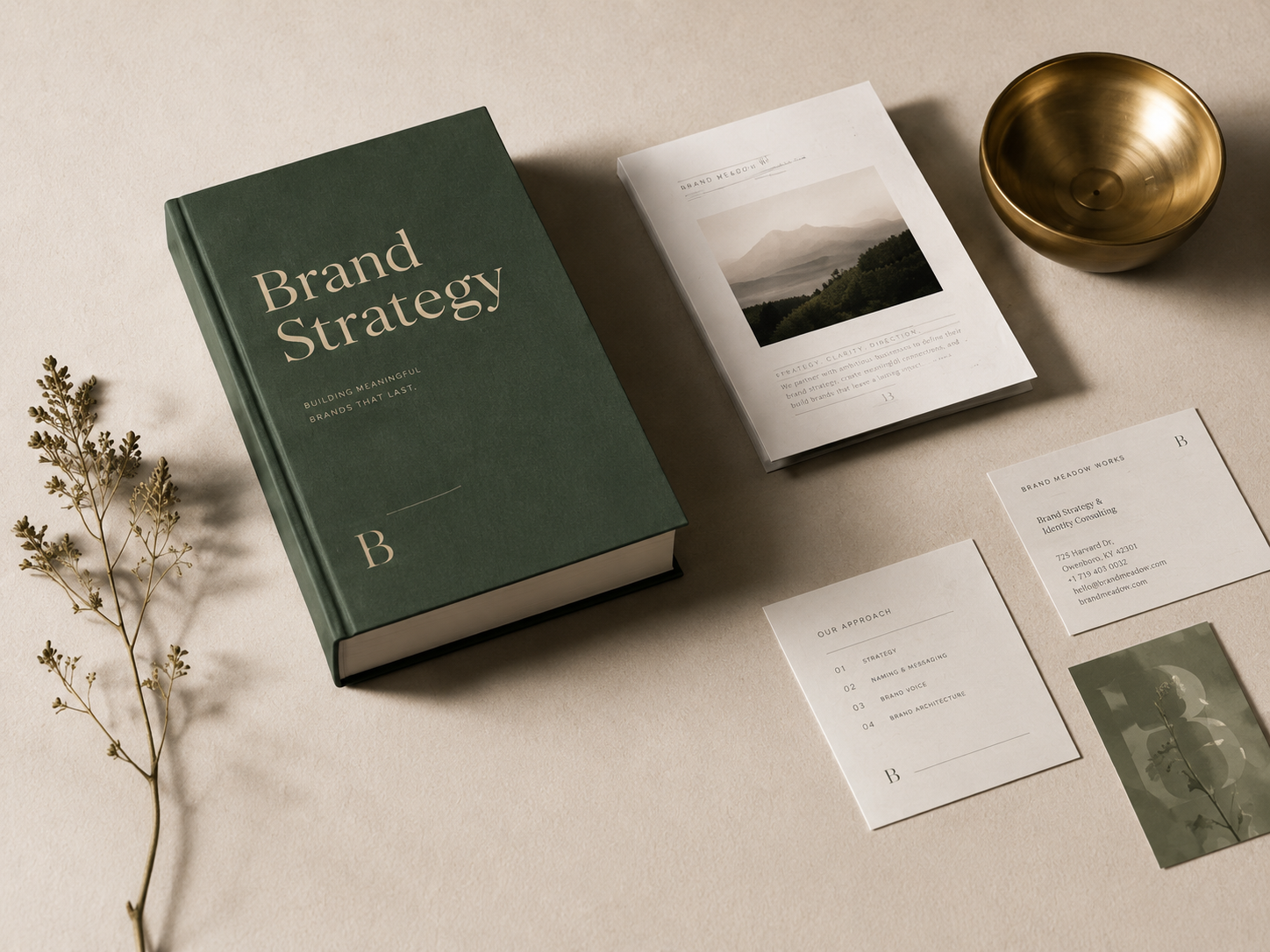 Brand strategy editorial materials